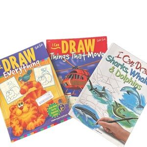 Set of 3 I Can Draw Books